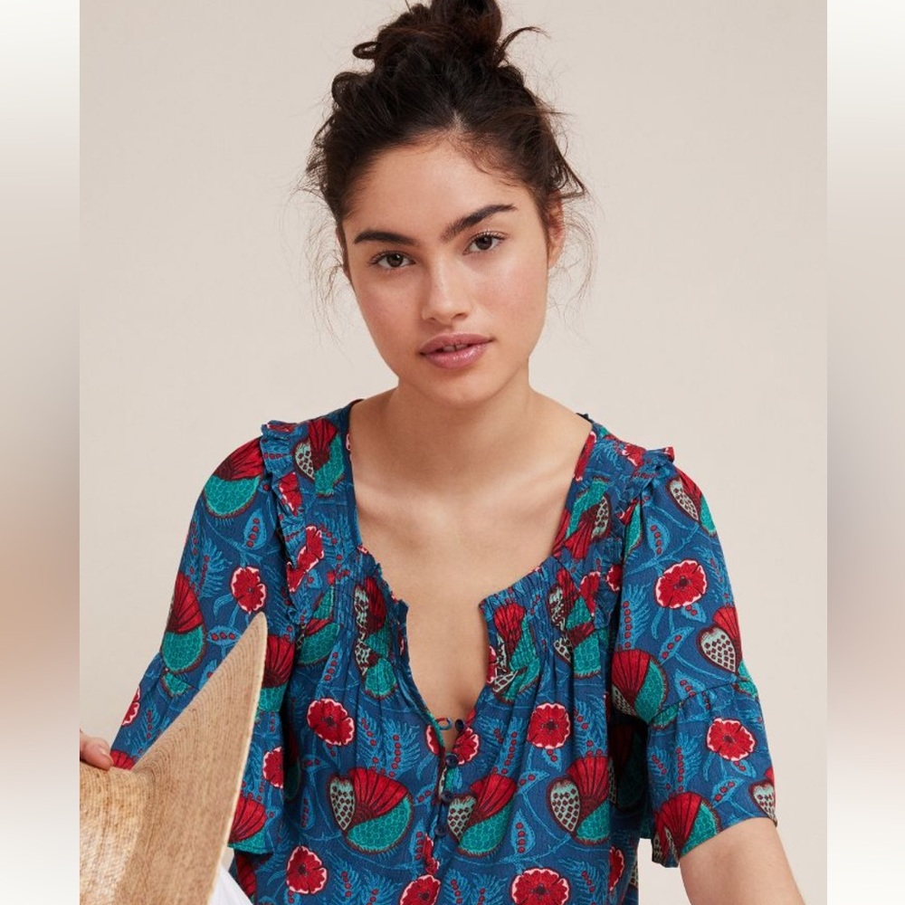 Maeve Anthropologie Letitia Blouse XS